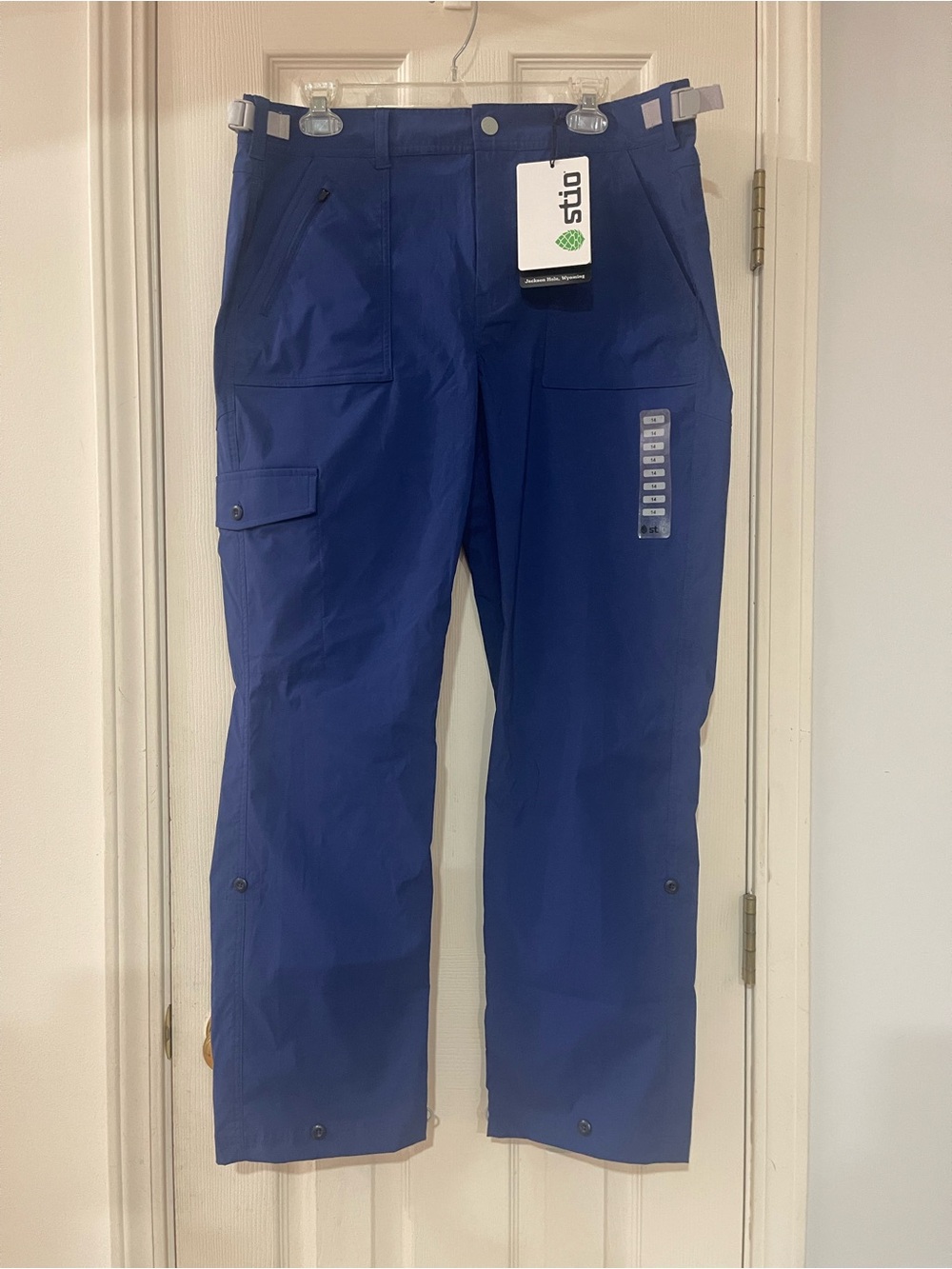 Stio Women's Deep Blue Cargo Snow Pants